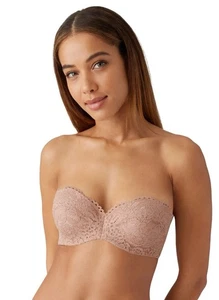b.tempt'd by Wacoal Ciao Bella Trägerloser BH 38DD Spitze Bügel optional Träger - Bild 1 von 1