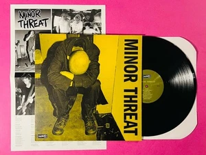 Minor Threat Self Titled Vinyl LP Yellow VG+/VG+ - Picture 1 of 5