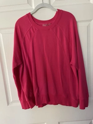 ZELLA от Nordstrom fuschia длинным рукавом тонкий толстовка женщин размер L - Изображение 1 из 4