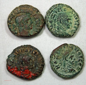 (FR1) ROMAINE PROVINCIALE - LOT DE 4 TETRADRACHMES à identifier... p1012-97 - Picture 1 of 2