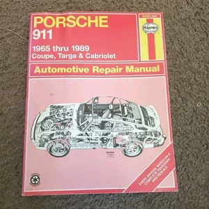 Porsche 911 1965-1989 Haynes Automative repair manual Coupe, Targa, Cabriolet VG - Foto 1 di 7