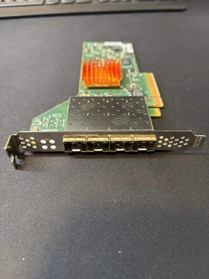 Chelsio T440-CR 10GbE Unified Wire Adapter 4-Port PCIe 2.0 NIC HBA 110-1121-40 - Image 1 of 3