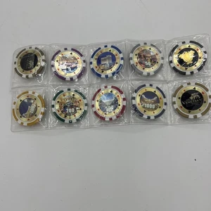 Venetian Hotel Casino Poker Chips 10er Set Souvenir Las Vegas - Bild 1 von 8