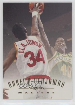 1994-95 Skybox Emotion Masters Hakeem Olajuwon #116 HOF - Image 1 of 2