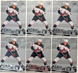 (6x) Logan Cooley 2023-24 Upper Deck STAR ROOKIES Rookie Card Lot (RC) #2 - Picture 1 of 1