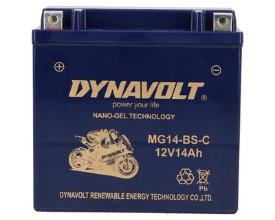 Dynavolt NanoGel Motorcycle Battery 12V 14 Ah Fits Husqvarna Nuda900 2011- - Image 1 of 4