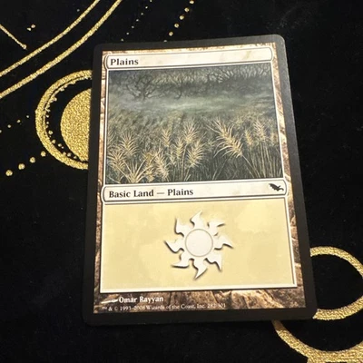 MTG Magic the Gathering 1x  SP Plains #282 (Omar Rayyan) - Shadowmoor x1 - Image 1 of 4