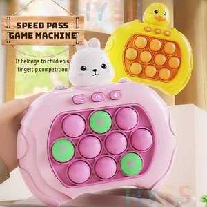Juguetes de juego inquietos con luz emergente rápida para adultos y niños sensoriales POP it regalos - Imagen 1 de 10