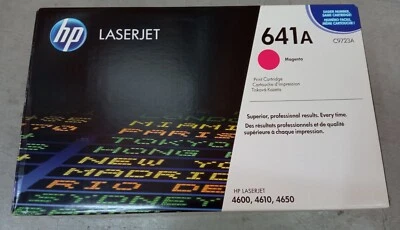 * HP LASERJET 641A MAGENTA TONER IMPRESORA ORIGINAL HEWLETT PACKARD - Imagen 1 de 3