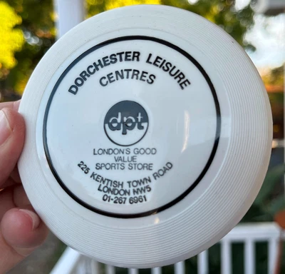 Dorchester Leisure London Mini (Decades Old) New Disc Golf Frisbee Wham-O #555 - Image 1 of 4