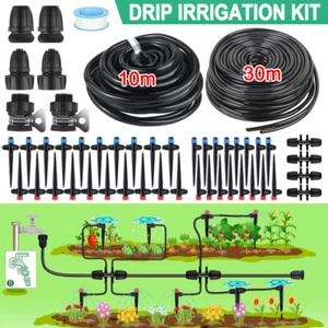Micro Automatisch Bewässerungssystem Tropfschlauch Bewässerung Timer Set Garten - Bild 1 von 49