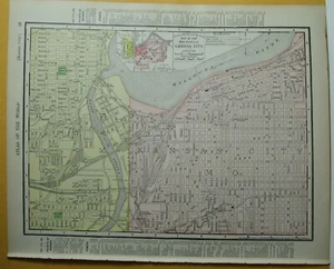 1902 Maps of Kansas City & Arkansas - Picture 1 of 2