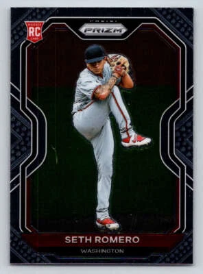 2021 Panini Prizm #227 Seth Romero RC (ref 199276) - Image 1 of 2