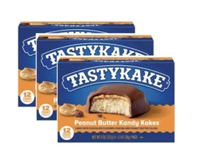 Tastykake Peanut Butter Kandy Kakes - 3 Family Packs - Picture 1 of 3