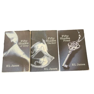 Fifty Shades Of Grey Trilogy EL James Paperback Book Bundle Erotic Romance Sexy - Bild 1 von 17
