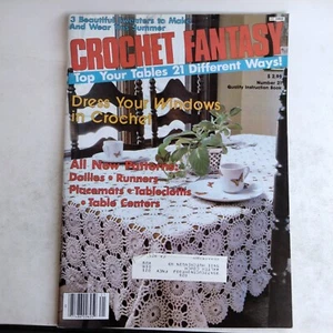 Crochet Fantasy Top Your Tables 21 Different Ways Number 21 Quality Instruction - Picture 1 of 5