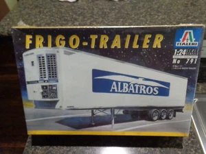 40 FT REEFER FRIGO-RIMORCHIO SCALA 1/24 ITALERI SIGILLATO 1995 - Foto 1 di 7