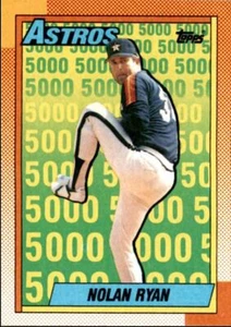 1990 Topps Baseball Cards Nolan Ryan Houston Astros #4 - Picture 1 of 2