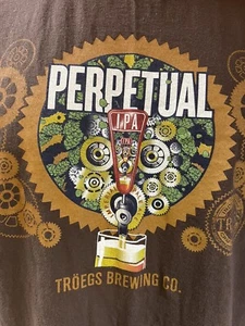 Camiseta marrón Troegs Brewing Co. Perpetual IPA XL - Imagen 1 de 7