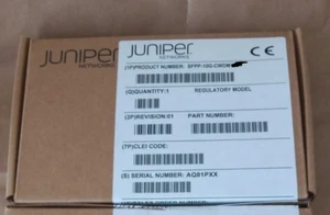 JUNIPER SFPP-10G-CWDM1611 10G-CWDM 1611nm SMF 70km 70C 740-080096 - Picture 1 of 1