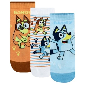 Bluey Kids Socks 3 Pack | Kids Bluey Socks|unisex Bluey and Bingo Socks for Kids - Picture 1 of 4