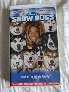 Rare Screener - DEMO TAPE - Snow Dogs (VHS, 2002) - Foto 1 di 3