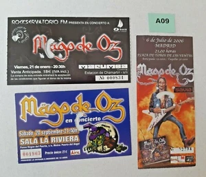 3 entradas de conciertos- Mago de Oz A09 - Imagen 1 de 1