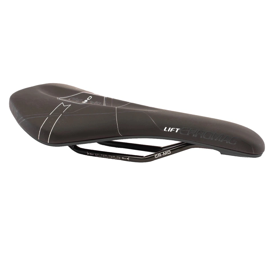 Chromag Lift Saddle, Synth Top, CrMo Rails - Black/Gray - Image 1 of 1