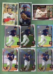 Nick Gordon (Minnesota Twins) 16 Card lot w/Rookies & Insert - Picture 1 of 2