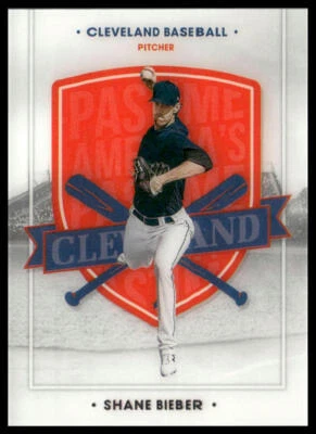 2021 Panini Chronicles #79 Shane Bieber Cleveland Indians - Image 1 of 2