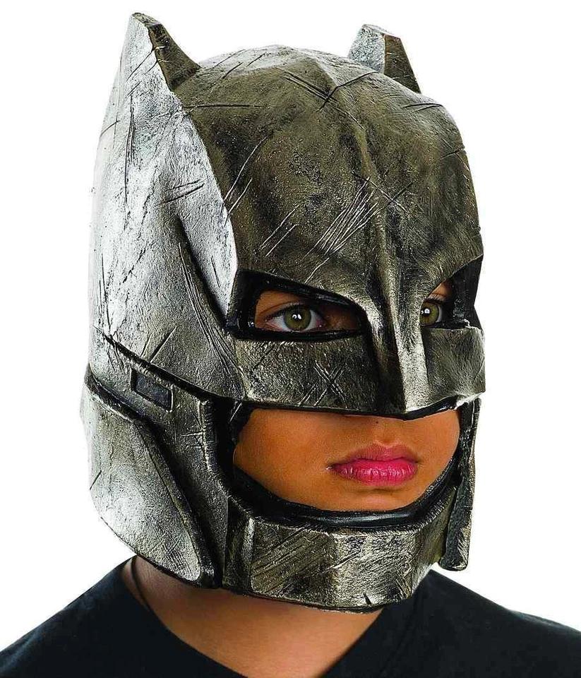 Armored Batman Mask vs Superman Fancy Dress Halloween Child Costume Accessory - Image 1 of 1
