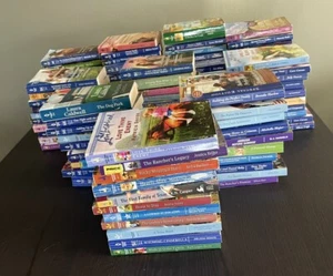 Menge 10 zufällige Bücher Harlekin Liebe inspiriert Romantik Spannung - Bild 1 von 10