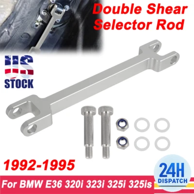 Varilla selectora de doble cizallamiento para BMW E36 320i 323i 325i 325is 1992-1995 25111221547 Foto 1 de 4