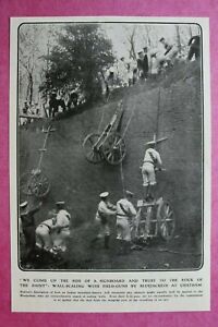 WL8z) England Chatham 1906 Bluejackets Indian Mountain battery Artillerie 16x24
