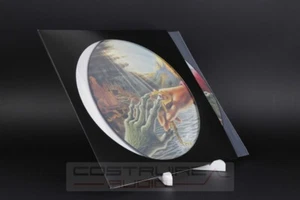 KIT COMPLETO copertina Picture Disc NERA + busta a misura PDK - 10 pezzi - Foto 1 di 3