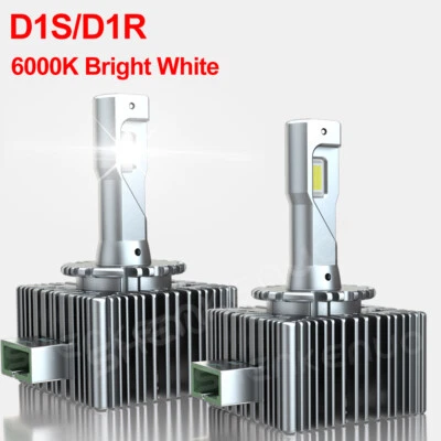 Para Cadillac XTS 2013-17 6000K LED 6000K Bombillas de faros haz alto y bajo cantidad 2 EE. UU. Foto 1 de 4