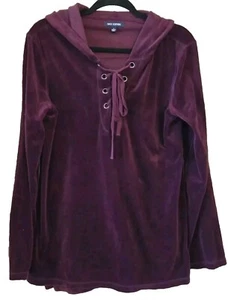 Renaissance Shirt Max Edition Hoodie Damen Large Burgund weich flauschig Cosplay - Bild 1 von 14