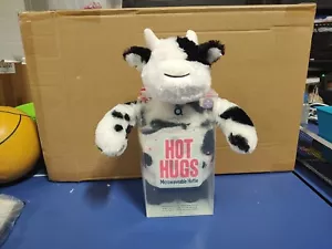 Aroma Home Hot Hugs Microwaveable Hottie Fragranced Lavender - Cow - Picture 1 of 8