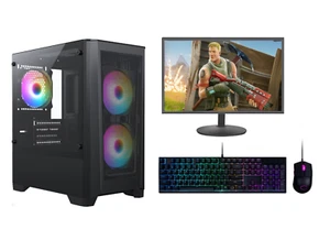FAST Quad Core i7 RTX 3050 Gaming PC 16GB RAM 2TB Windows 10 Desktop Computer - Picture 1 of 6