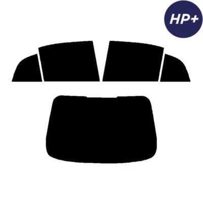 For Honda Accord 5-door Hatchback 98-02 Carbon Pre Cut Window Tint 5% Limo 2-ply - Image 1 of 4