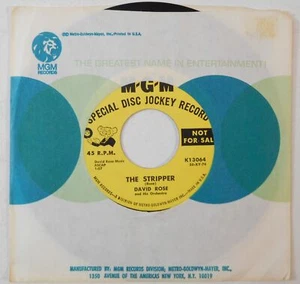 DAVID ROSE The Stripper MGM 45 NM promo tittyshaker grinder classic - Picture 1 of 4
