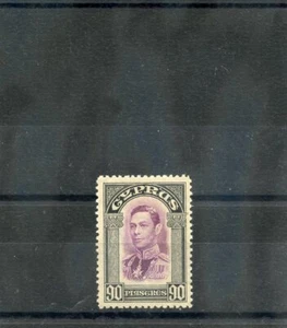 CYPRUS Sc 154 (SG 162)*EN MUY BUEN ESTADO LH 1938 90pi MALVA Y NEGRO, $75 - Imagen 1 de 1