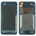 Original HTC Desire 816 Front Gehuse Cover f. Display Kleber Rahmen, blau