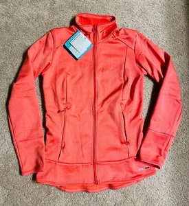 SALOMON FULL ZIP MID LAYER JACKET Hibiscus Heather WOMEN'S Size XS NWT - Picture 1 of 7