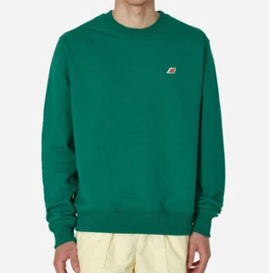 New Balance Made in USA Pine Green Crew Size XXL Sweatshirt NB Core Collection - Picture 1 of 7