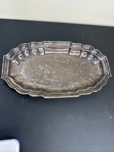 International Sterling Silver Tray Windsor WD139-5 – 9.5oz Scalloped Edge - Picture 1 of 7