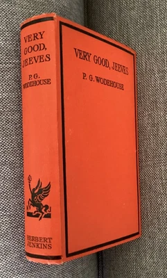 VERY GOOD, JEEVES by P G WODEHOUSE 1st EDITION , 2nd PRINTING  - Image 1 of 4