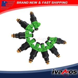 0280150558 Set of 8 Fuel Injectors For 1985 1986-2011 Ford Mustang 42lb Durable - Bild 1 von 10