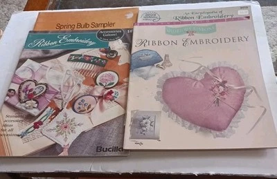 Lot Of 4 Ribbon Embroidery Books  - Image 1 of 4