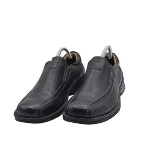Dockers Schuhe Herren Größe 9,5 Schwarz Leder Slipper Halbschuhe Elegant Bequem 90-29034 - Bild 1 von 13